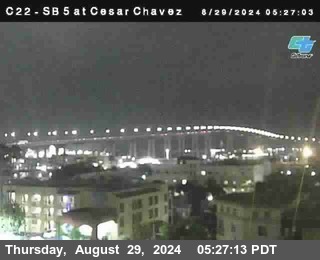 SB 5 at Cesar E Chaves Prkwy