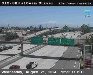 SB 5 at Cesar E Chaves Prkwy