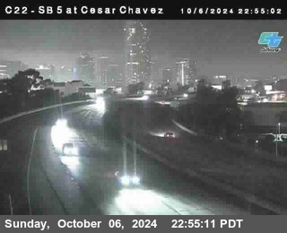 SB 5 at Cesar E Chaves Prkwy