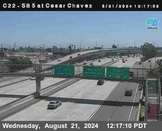 SB 5 at Cesar E Chaves Prkwy