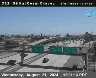 SB 5 at Cesar E Chaves Prkwy