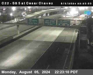 SB 5 at Cesar E Chaves Prkwy