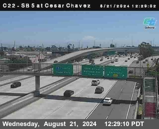 SB 5 at Cesar E Chaves Prkwy