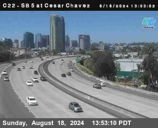 SB 5 at Cesar E Chaves Prkwy