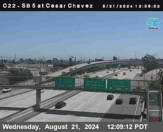 SB 5 at Cesar E Chaves Prkwy