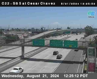 SB 5 at Cesar E Chaves Prkwy