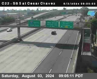 SB 5 at Cesar E Chaves Prkwy