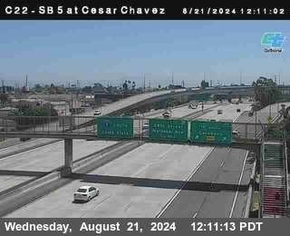 SB 5 at Cesar E Chaves Prkwy