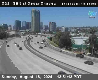 SB 5 at Cesar E Chaves Prkwy