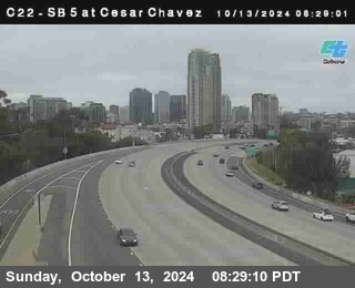 SB 5 at Cesar E Chaves Prkwy