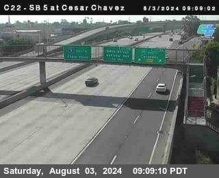 SB 5 at Cesar E Chaves Prkwy