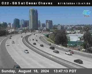 SB 5 at Cesar E Chaves Prkwy