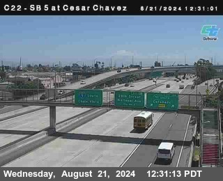 SB 5 at Cesar E Chaves Prkwy