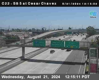 SB 5 at Cesar E Chaves Prkwy