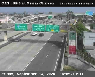 SB 5 at Cesar E Chaves Prkwy