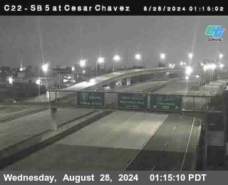 SB 5 at Cesar E Chaves Prkwy