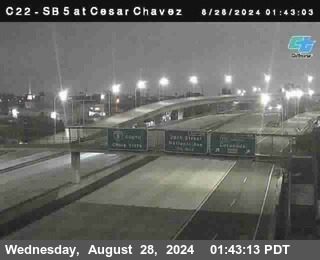 SB 5 at Cesar E Chaves Prkwy