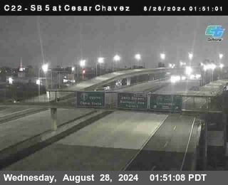 SB 5 at Cesar E Chaves Prkwy