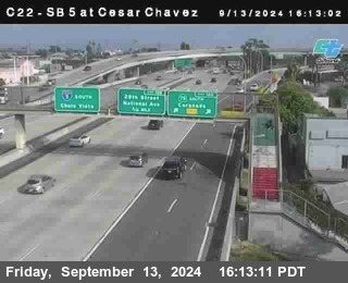 SB 5 at Cesar E Chaves Prkwy