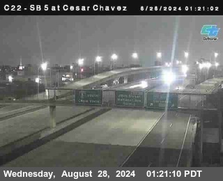 SB 5 at Cesar E Chaves Prkwy