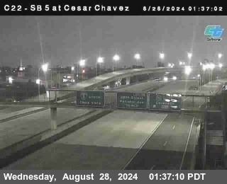 SB 5 at Cesar E Chaves Prkwy