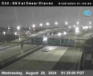 SB 5 at Cesar E Chaves Prkwy