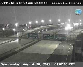 SB 5 at Cesar E Chaves Prkwy