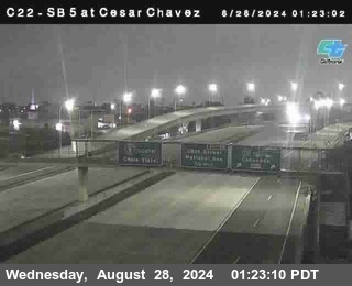 SB 5 at Cesar E Chaves Prkwy