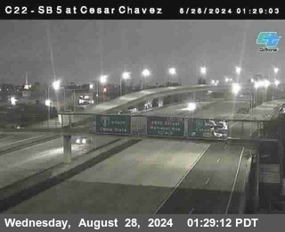 SB 5 at Cesar E Chaves Prkwy