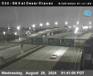 SB 5 at Cesar E Chaves Prkwy