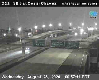 SB 5 at Cesar E Chaves Prkwy