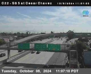 SB 5 at Cesar E Chaves Prkwy