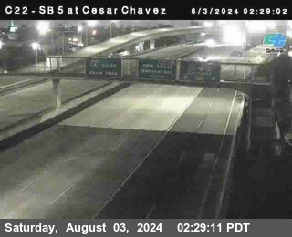 SB 5 at Cesar E Chaves Prkwy