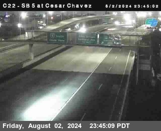 SB 5 at Cesar E Chaves Prkwy