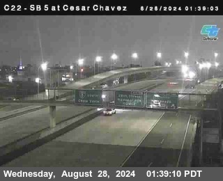 SB 5 at Cesar E Chaves Prkwy