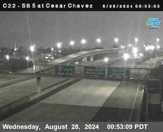 SB 5 at Cesar E Chaves Prkwy