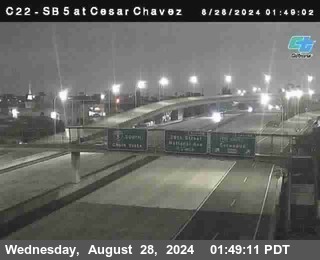 SB 5 at Cesar E Chaves Prkwy