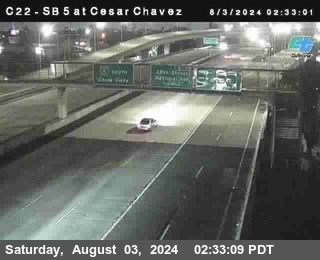 SB 5 at Cesar E Chaves Prkwy