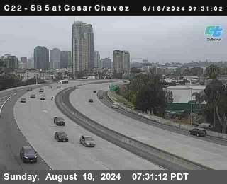 SB 5 at Cesar E Chaves Prkwy