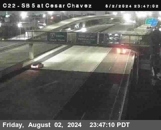 SB 5 at Cesar E Chaves Prkwy