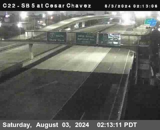 SB 5 at Cesar E Chaves Prkwy