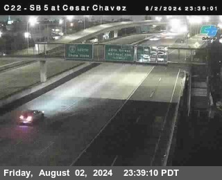 SB 5 at Cesar E Chaves Prkwy