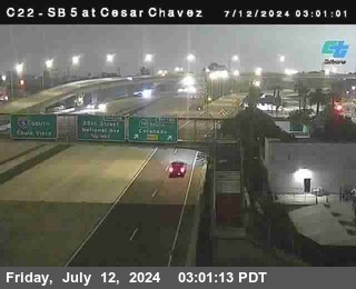 SB 5 at Cesar E Chaves Prkwy