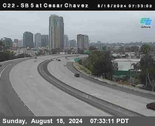 SB 5 at Cesar E Chaves Prkwy