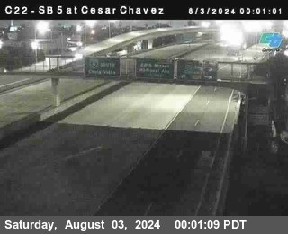 SB 5 at Cesar E Chaves Prkwy