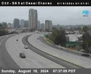 SB 5 at Cesar E Chaves Prkwy