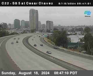 SB 5 at Cesar E Chaves Prkwy