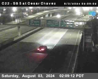 SB 5 at Cesar E Chaves Prkwy