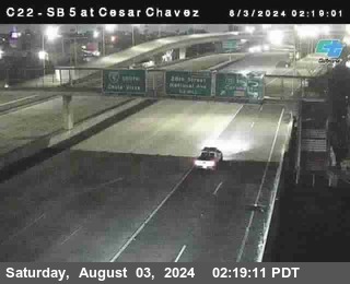 SB 5 at Cesar E Chaves Prkwy