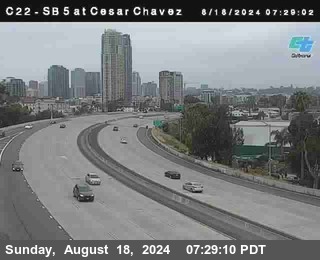 SB 5 at Cesar E Chaves Prkwy